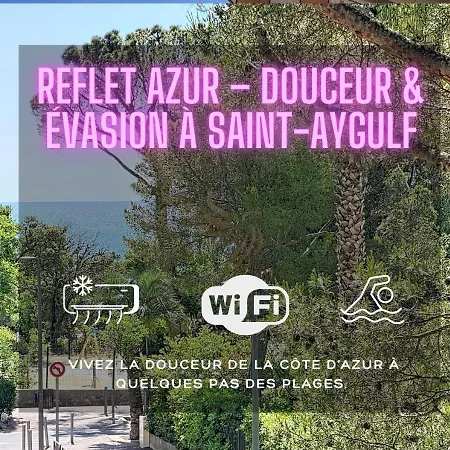 Reflet Azur - Moderne Avec Balcon Apercue Fréjus